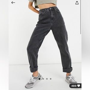 ASOS DESIGN high rise 'slouchy' mom jeans